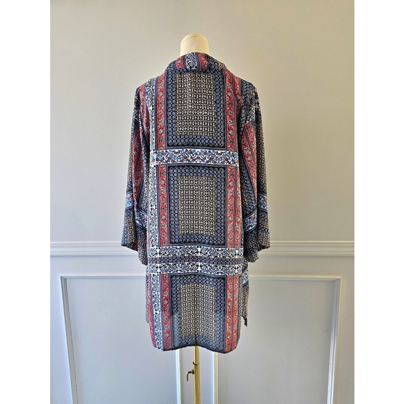 Bohemian printed kimono cardigan - Picture 5 of 8